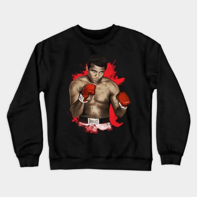 Ali Training Crewneck Sweatshirt by warbotspecial